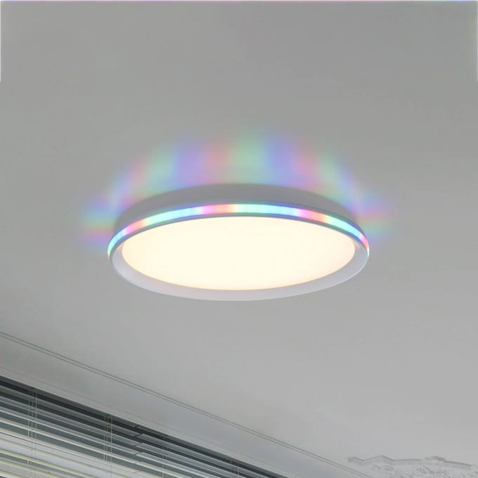 JUST LIGHT. GmbH LED plafondlamp Galactica RGB/CCT