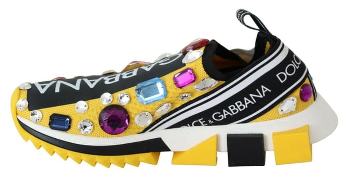 Portofino Slipon Sneakers met Kristaldetails