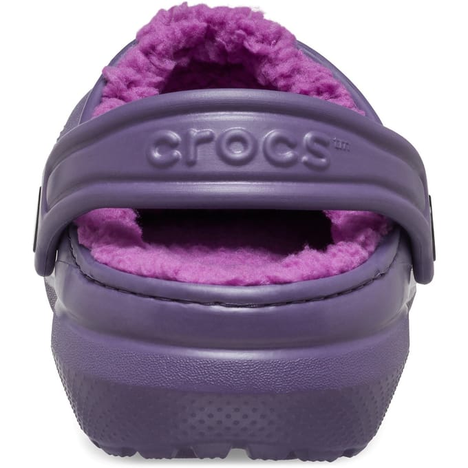 Crocs Classic Voering Thermoplastische Kinder Nightshade Klompen