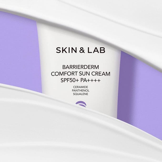 [SKIN&LAB] Barrierderm Comfort Zonnecrème SPF 50+ PA++++ 50ml white