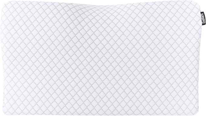 ELGON - Hoofdkussen traagschuim - Wit - 50 x 30 cm - Traagschuim