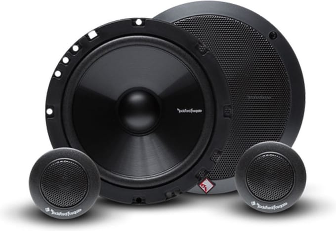 Rockford Fosgate R1675-S - Autospeakers - 16,5cm composet - 80 Watt - 2 weg