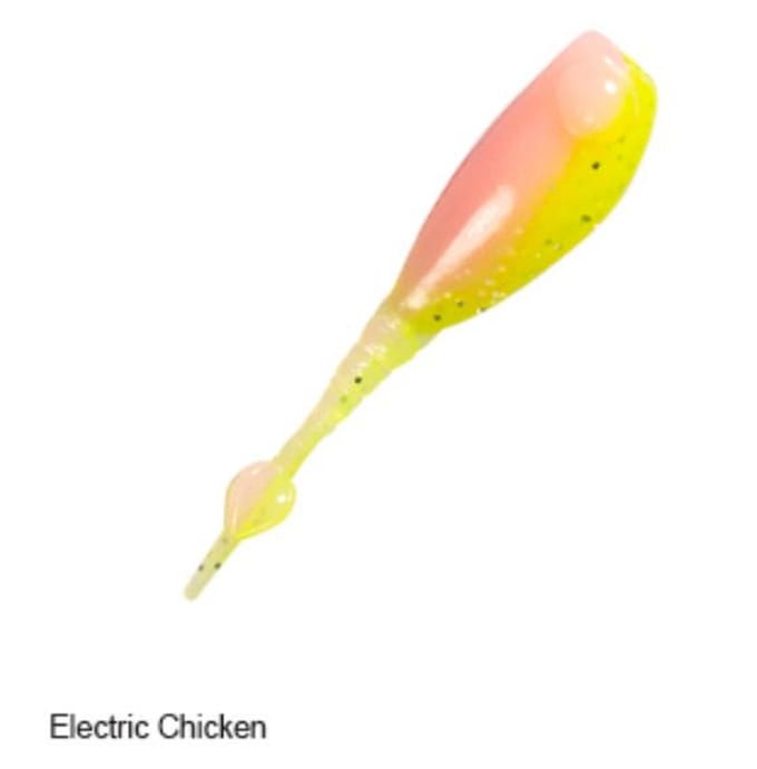Zman Soft Lure StingerZ 2 pouces 8/Pack poulet électrique (3840)