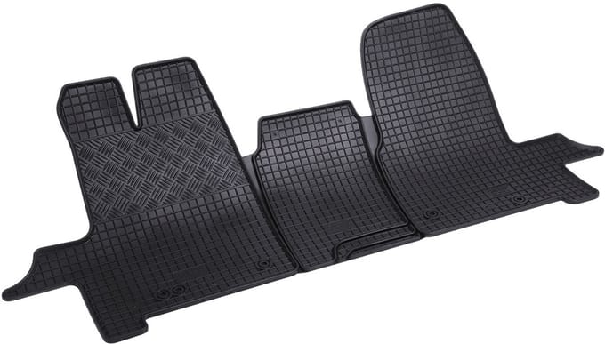 Automatten voor Ford Tourneo/Transit Custom (3-zits), Ford Transit Custom (2/3-zits) (vanaf 2012) - 1-delig - Rubber