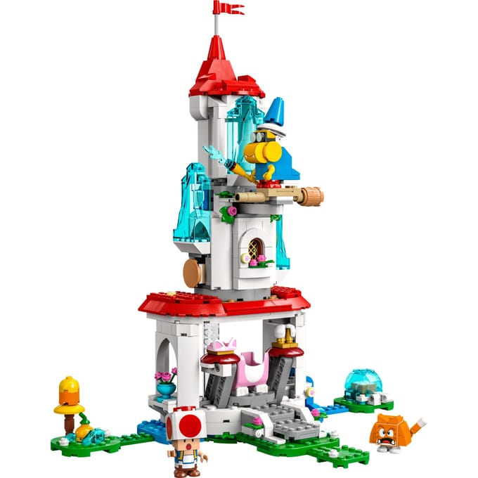 LEGO Super Mario Uitbreidingsset: Kat-Peach-uitrusting en IJstoren - 71407