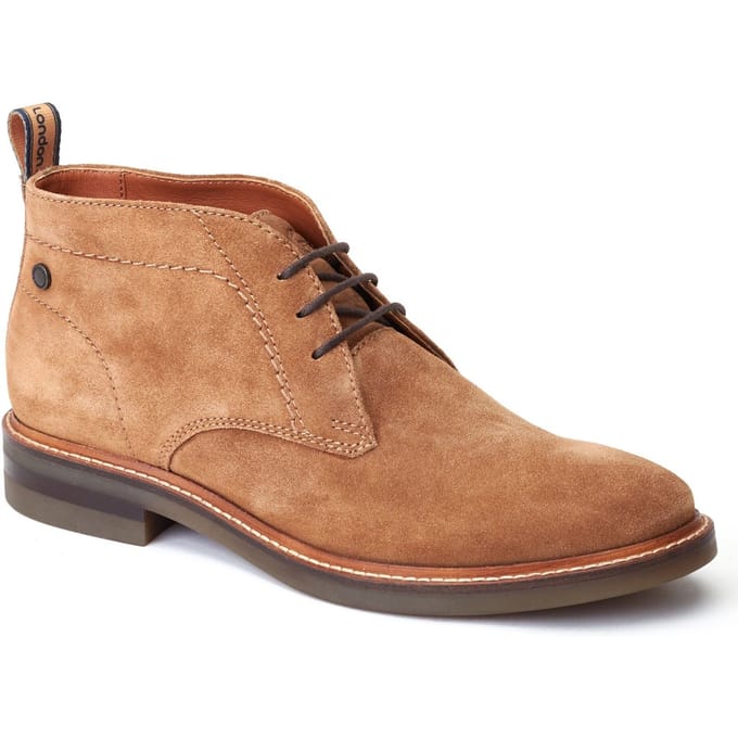 Base London Knebworth Leder Heren Ginger Laarzen