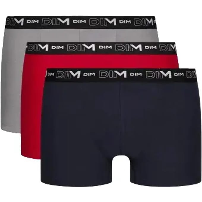 Set van 3 Boxers COTON STRETCH DIM voor mannen