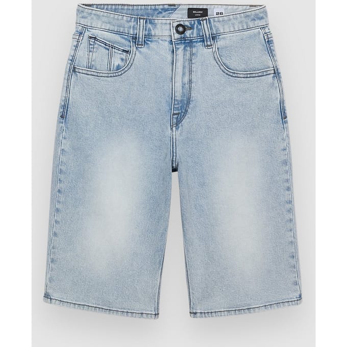 Volcom Billow Denim Kids Korte Broek blauw
