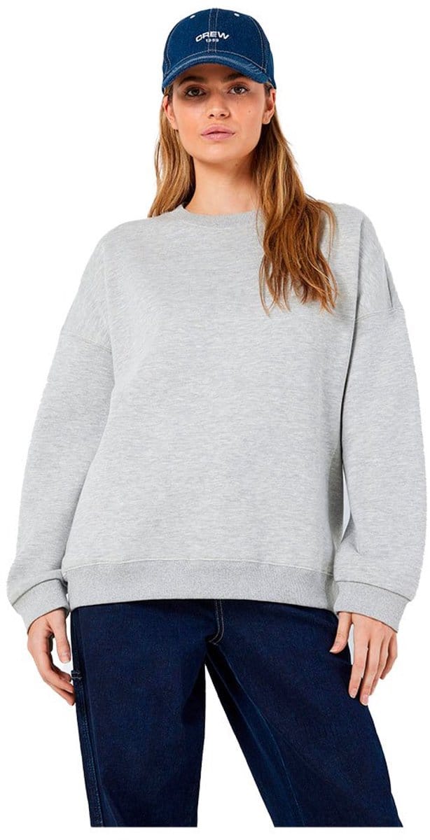 Noisy May Shay Sweatshirt Grijs XS Vrouw