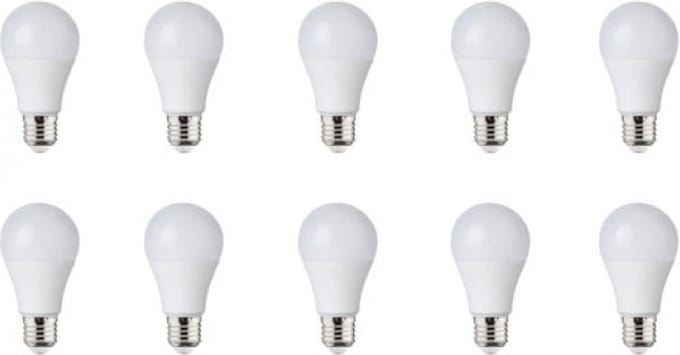 LED Lamp 10 Pack - E27 Fitting - 15W - Natuurlijk Wit 4200K