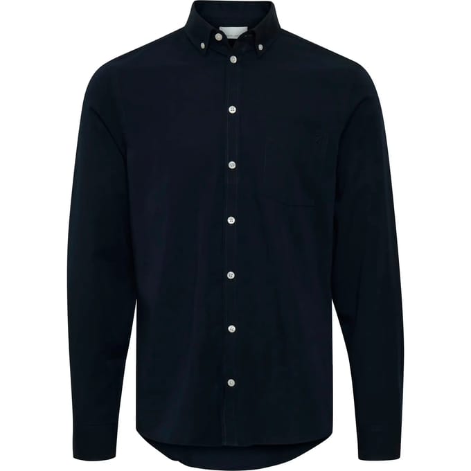 Langarmige shirt van lyocell Casual Friday Anton Bd