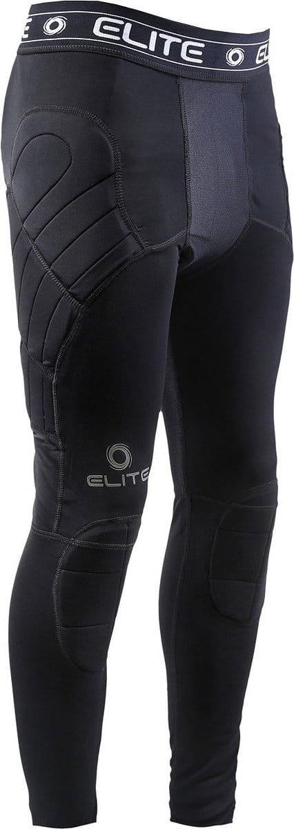 Elite Sport Body Shield Padded Compression Keeperbroek Kinderen - Zwart | Maat: 16