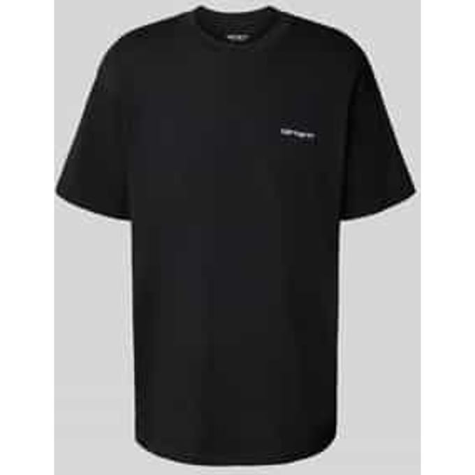 T-shirt met labelstitching