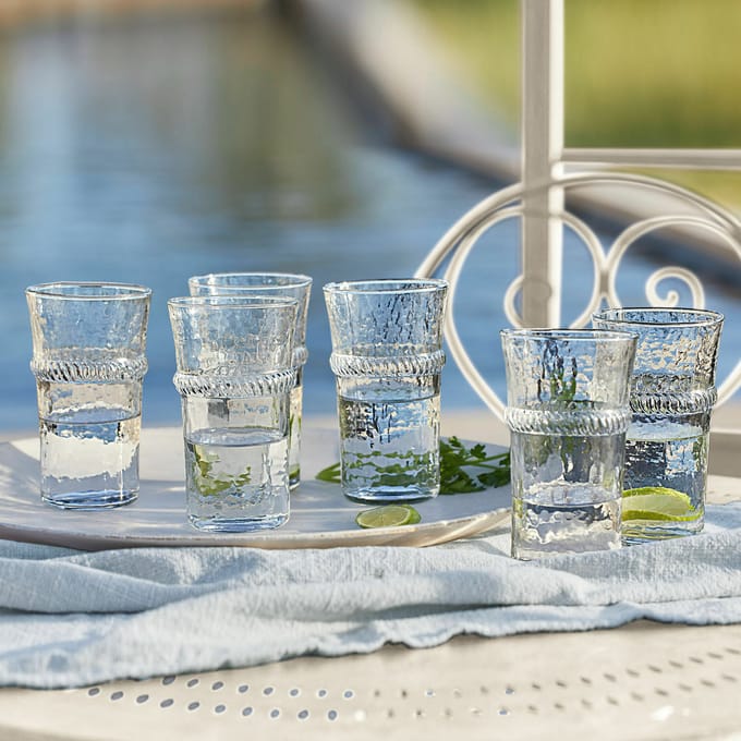LOBERON Glas set van 6 Beiras helder
