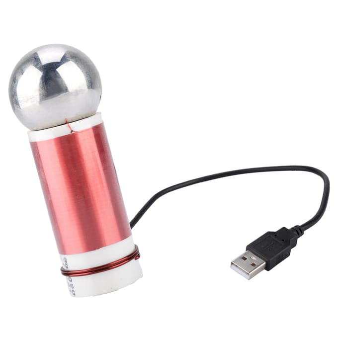 5V 1W Super Mini Zelfinductie Spoel voor Draadloze Transmissie Experimenten Test Diy pink