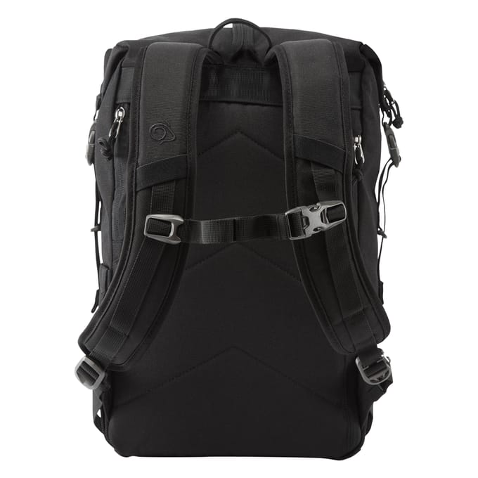 Craghoppers Kiwi Classic Roll Top rugzak (Zwart)