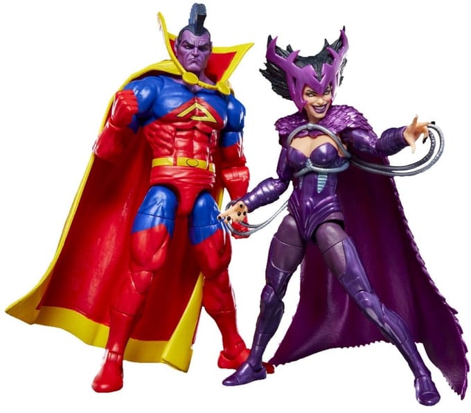 Hasbro X-Men Marvel Legends Action Figure 2-Pack Deathbird & Marvel's Gladiator 15 cm Action Figuur