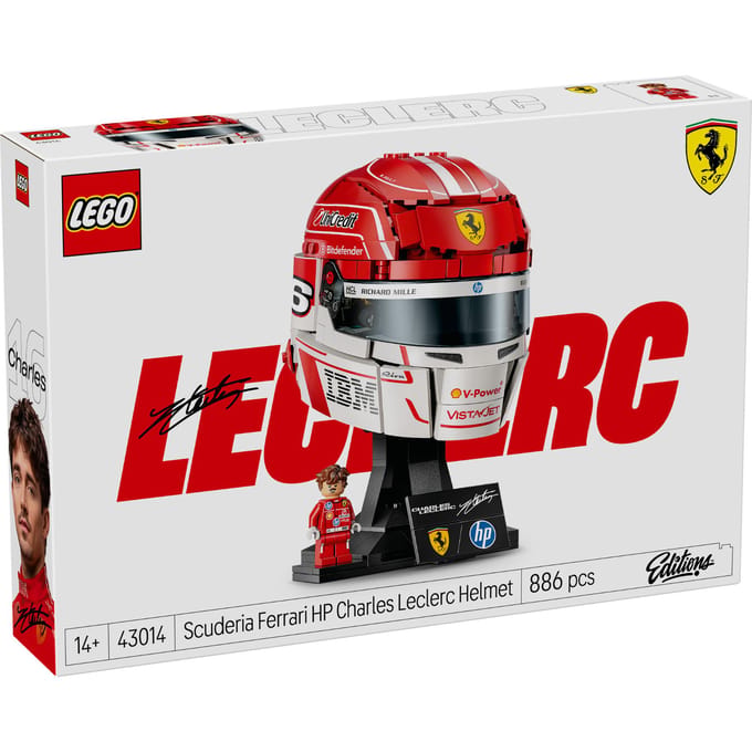 LEGO Editions Formula 1 43014 Scuderia Ferrari HP helm van Charles Leclerc