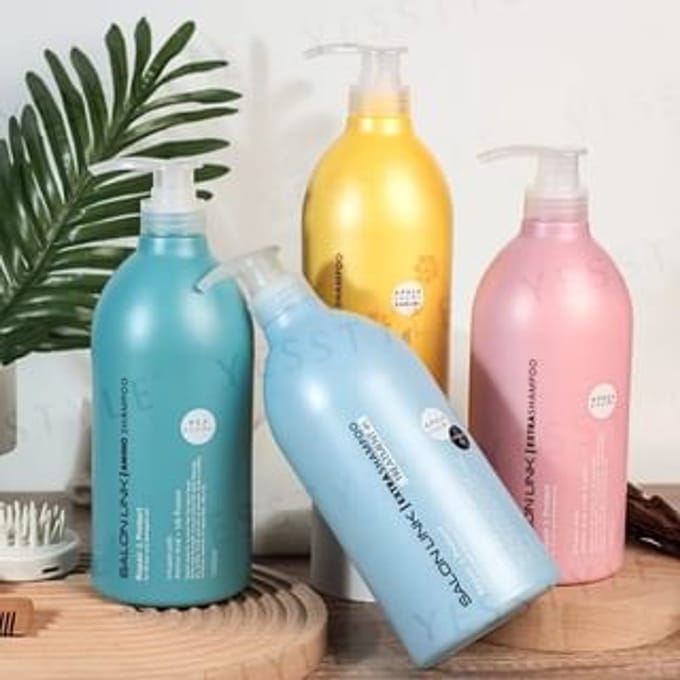 KUMANO COSME - Salon Link Shampoo Extra Repair & Protect - Pink Floral - 1000ml