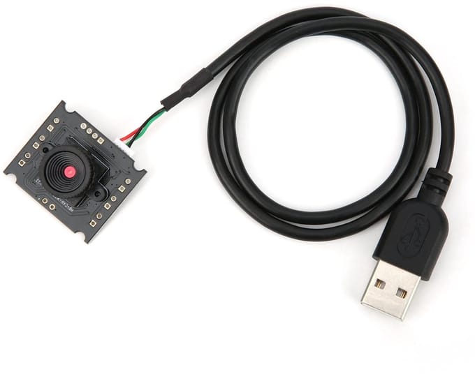 Allecto - Camera Module - Groothoeklens Webcam - HD USB Interface - Nachtzicht - 1MP hoge definitie - Geschikt voor Windows XP, Linux en Android