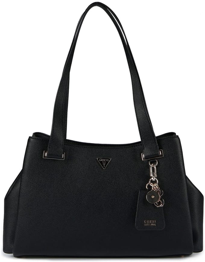 GUESS schoudertas Evie Girlfriend Carryall Black zwart