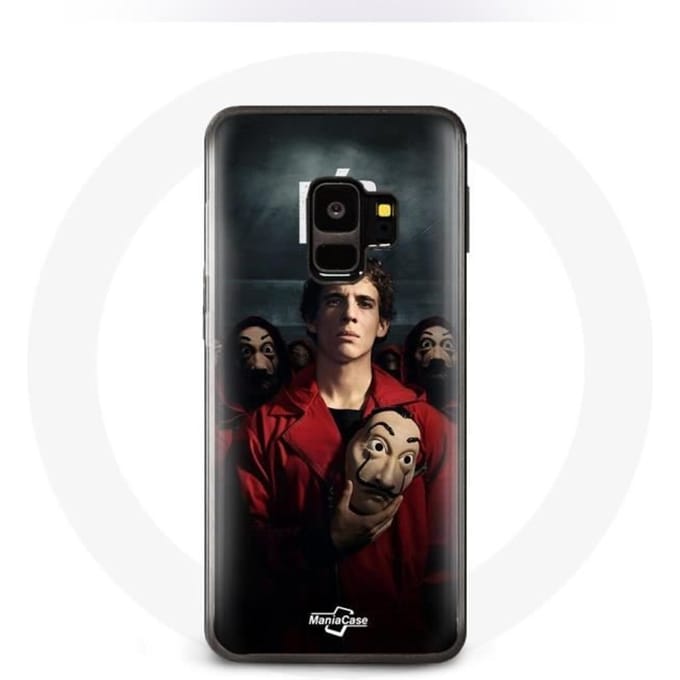 Samsung Galaxy S9 hoesje La Casa De Papel Rio-masker