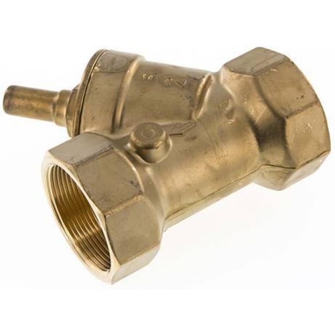 Rp 2'' Messing Y Terugslagklep 10 bar (145 psi) NBR