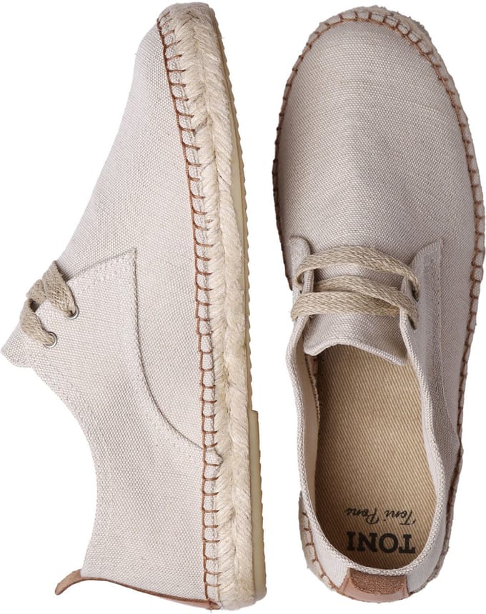 Espadrilles voor heren met veters | DIXON