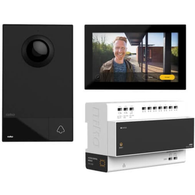 Niko videofoon - controller, buiten- en binnenpost - 510-01501