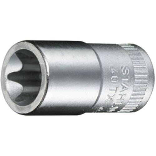 Stahlwille 40 TX E 10 01270010 TX Dopsleutelinzetstuk 6.3 mm 1/4 E 10 1/4 (6.3 mm)