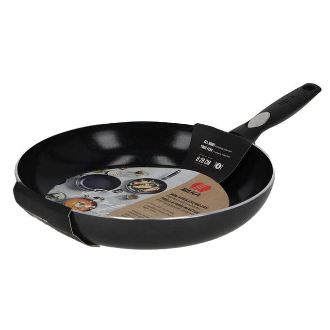 Beka Pro Induc Koekenpan - Ø 28 cm - Braadpan - Keramische antikleeflaag - PFAS-vrij - Geschiktvoor inductie - Zwart