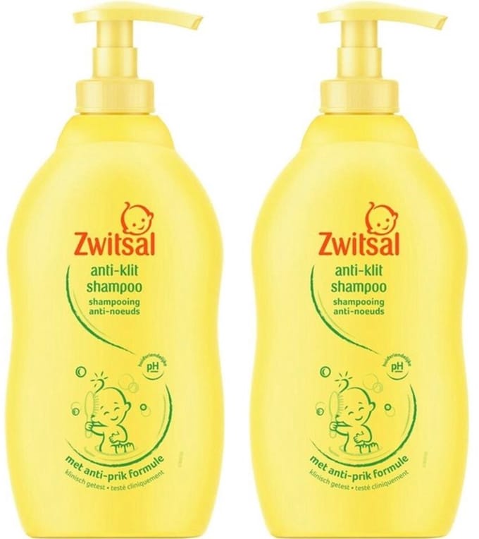 Zwitsal - Shampoo - Anti-klit Shampoo - 2 x 400 ml