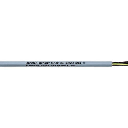 LAPP ÖLFLEX® 150 Stuurstroomkabel 3 G 0.75 mm² Grijs 15103/75 75 m