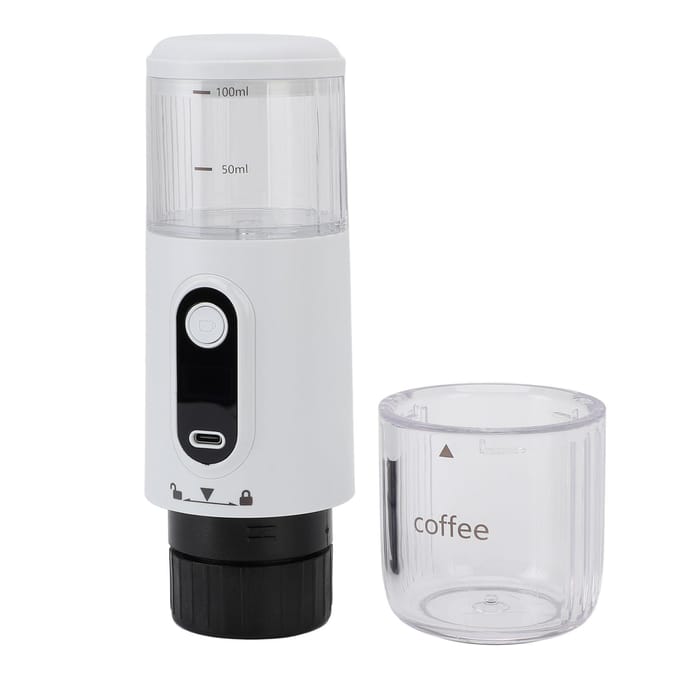 Draagbare Koffiezetapparaat 100ml Type C Oplaadbaar Handheld Capsule Koffiezetapparaat Machine voor Buiten