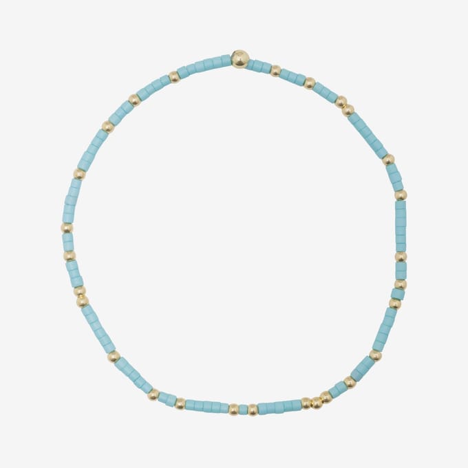 Essenza Beads Bracelet Blue