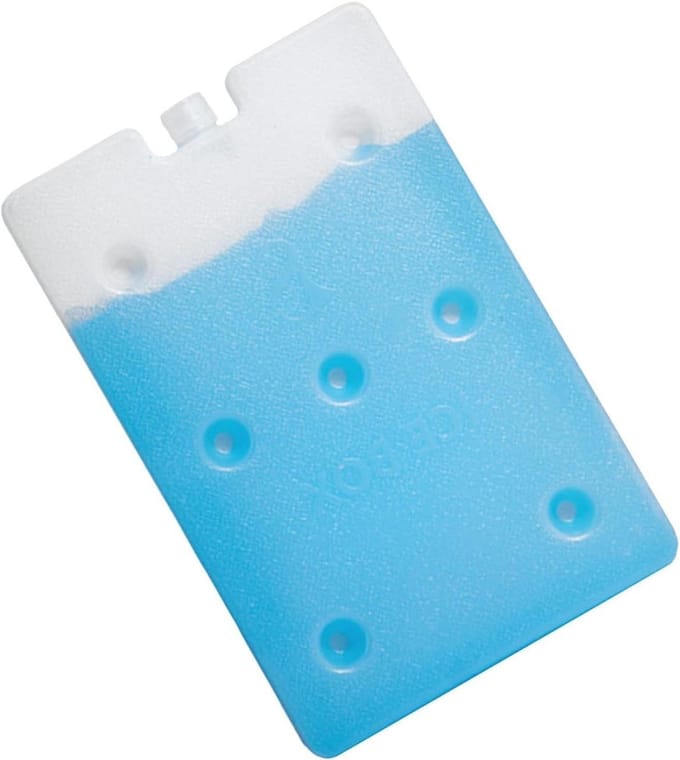 Koelblokken - IJsblokken Vriezer - Koelbox Koelen - Herbruikbaar Vriezer Pack - 600 ml - Wit