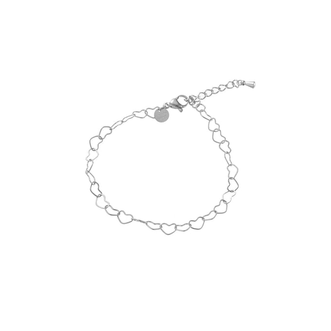 Go Dutch Label Armband (Sieraad) open hart Zilver