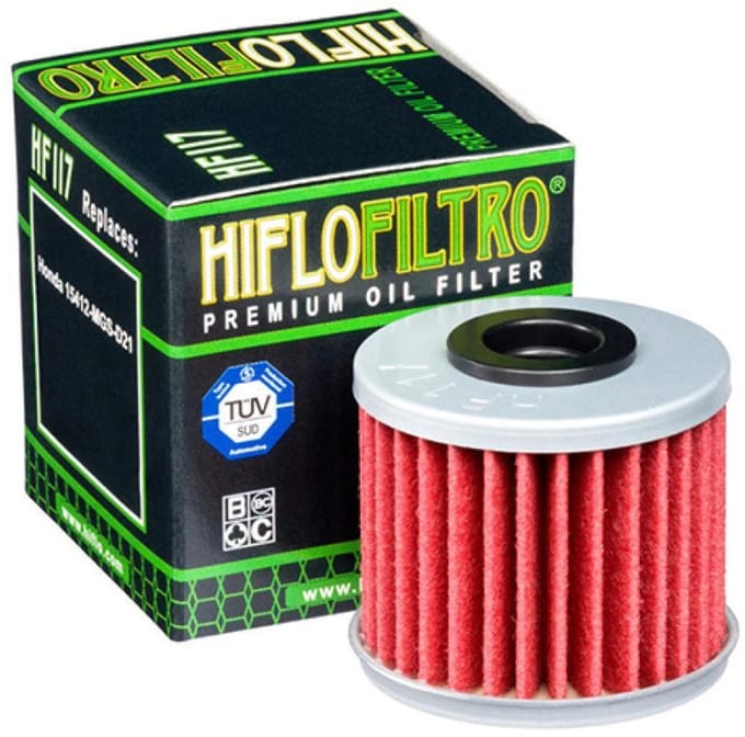 Oliefilter Hiflofiltro voor Scooter Honda 700 Integra 2012 tot 2014 Nieuw