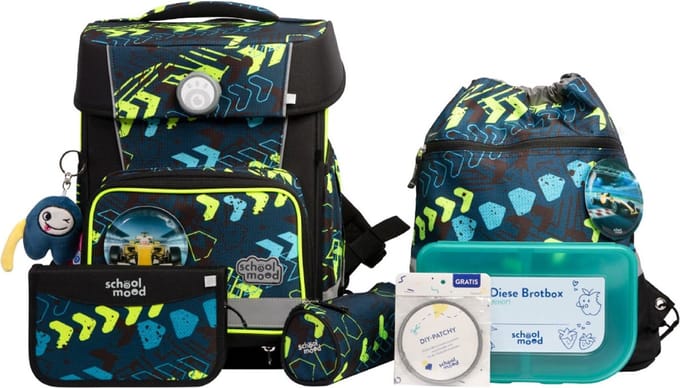 School-Mood Champion Pro Schooltas set 7-delig