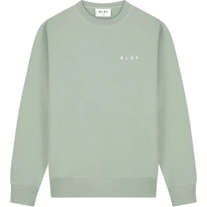 Sweater met ronde hals Olaf Hussein Lined Face