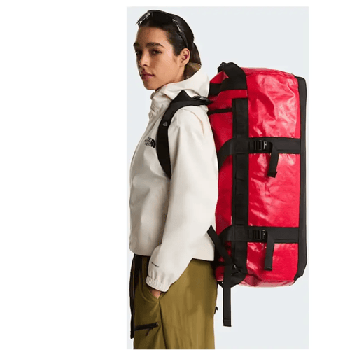 The North Face Base Camp Duffel M Reistas 71L - Weekendtas / Sporttas - Rood