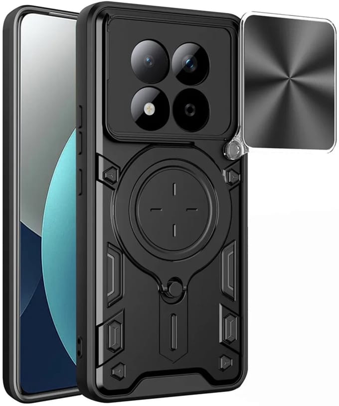 Hoesje geschikt voor Xiaomi Redmi Note 15 Pro 4G - Techsuit CamGuard Pro Back Cover - Zwart