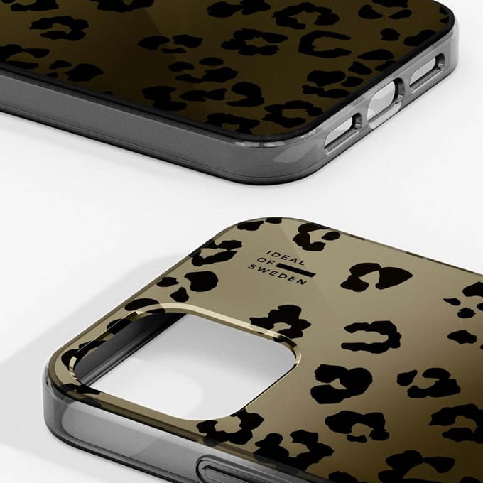 iDeal of Sweden Mirror Case geschikt voor Apple iPhone 12 (Pro) - Leo Ombre