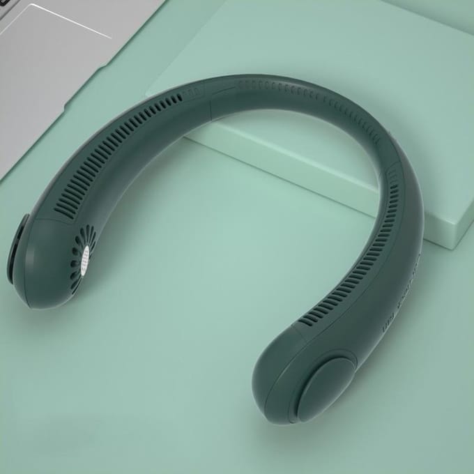 Draagbare bladloze nekventilator Handsfree miniventilatoren Oplaadbare USB-ventilatoren Hangende nekventilator Draagbare bladloze airconditioningkoeler