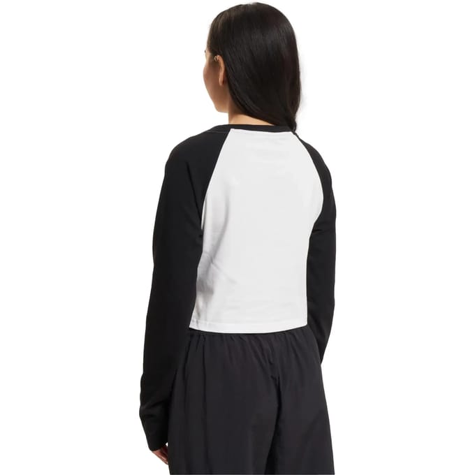 Rocawear - Contrast Longsleeve top - M - Wit/Zwart