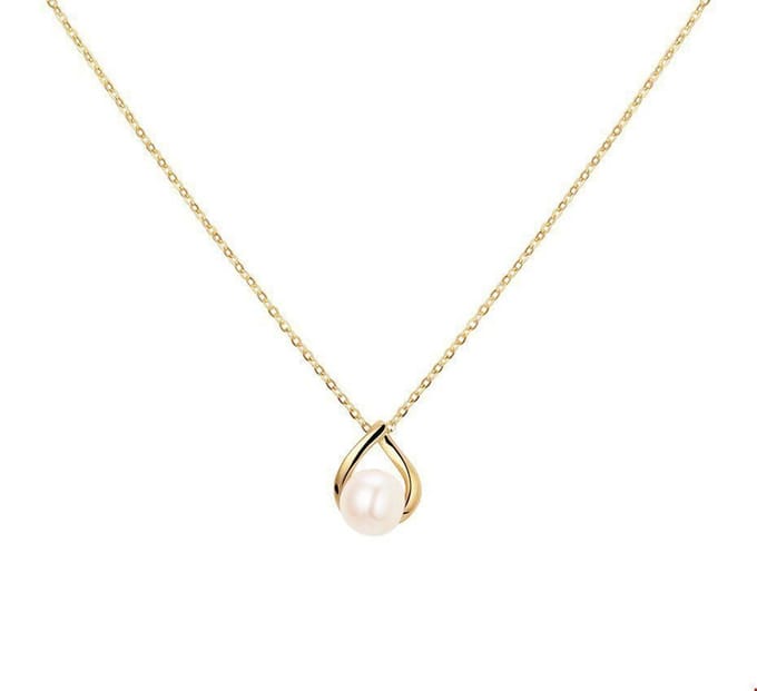 TFT Collier Geelgoud Parel 1,0 mm 41 - 43 - 45 cm