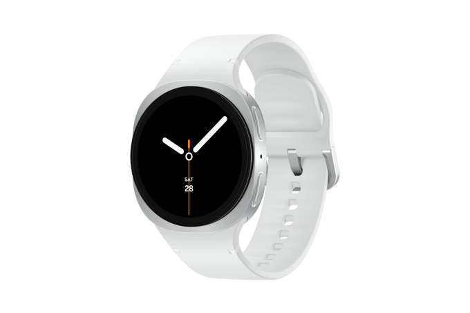Samsung Galaxy Watch8 (Bluetooth, 40 mm) Silver Silver