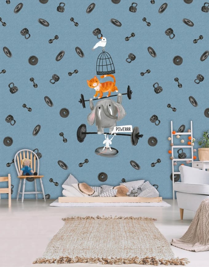 Sam & Luca - Keep Lifting Baby blue