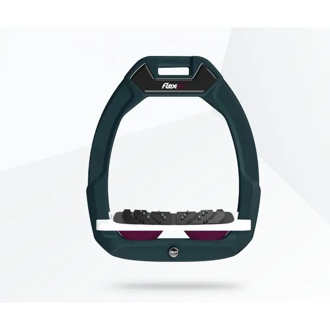 Veiligheidssporen Rijdend Inclinatie Ultra Grip Groen/Wit/Paars Flex-On Safe-On