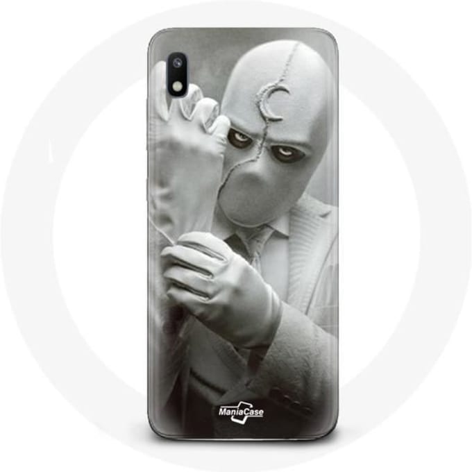 Coque pour Samsung Galaxy A10 Moon Knight Batman Affiche Nouvelle Série 2022